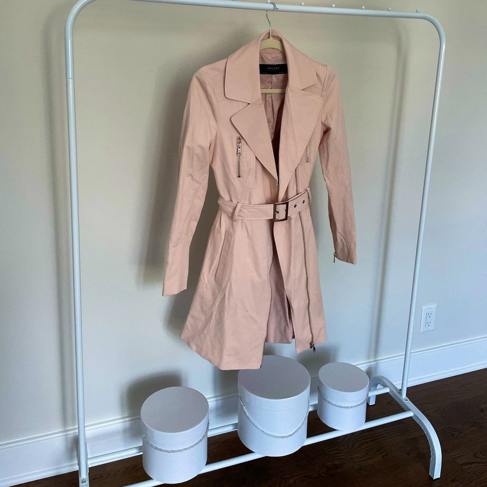 Nude pink jacket / Bebe